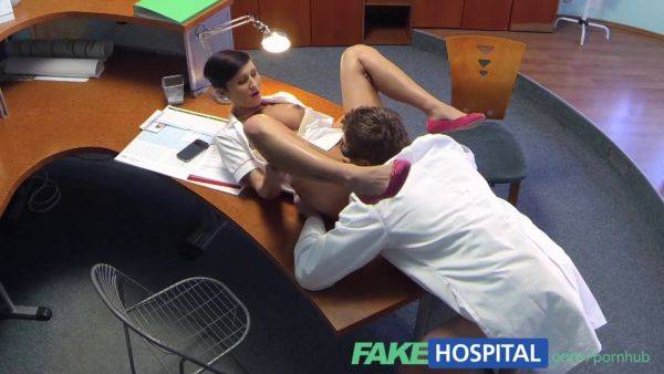 Gabrielle Gucci's fake hospital exam - POV with dirty doctor - sexu.com - Czech Republic on v0d.com