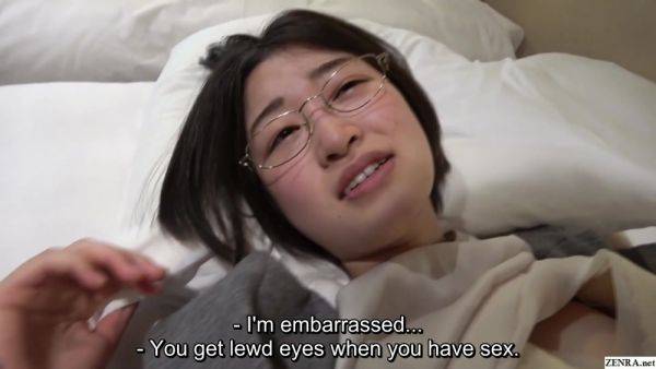 Poindexter pale Japanese wife fulfills husband hotwife fantasy - txxx.com - Japan on v0d.com