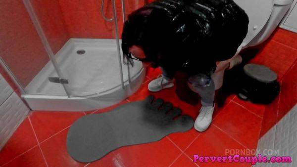 She washes my cock then puts it deep in her throat and her other holes - PissVids - hotmovs.com on v0d.com