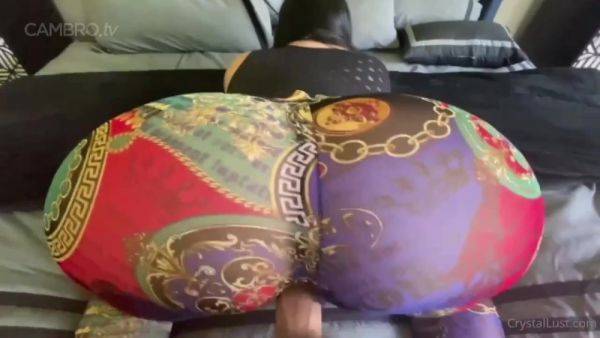 Crystal Lust Leggings Fuck - Fat ass mom fucked doggystyle in homemade hardcore porn - xtits.com on v0d.com