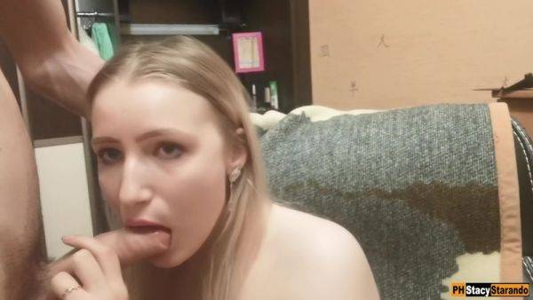 Young Girl Sucks Big Dick On Selfie Camera - Stacy Starando - hclips.com on v0d.com