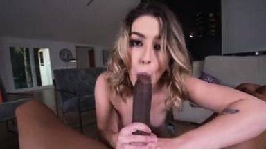 Tan stud gives a POV blowjob to his big cock - drtuber.com on v0d.com