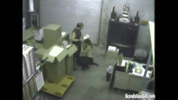 Hot Blonde Fucking Hardcore in warehouse - txxx.com on v0d.com