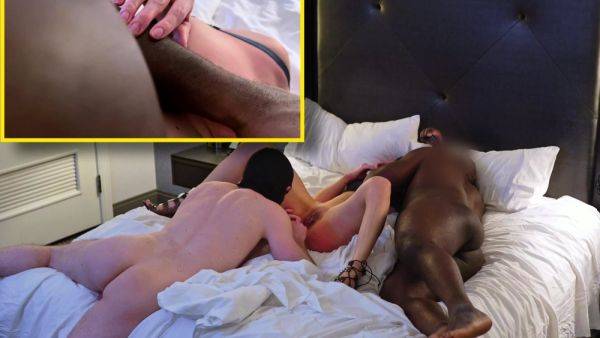 Amazing amateur interracial threesome - drtuber.com on v0d.com