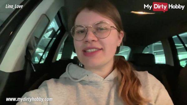 My Dirty Hobby - Nerdy babe swallows in the locker room - txxx.com - Germany on v0d.com