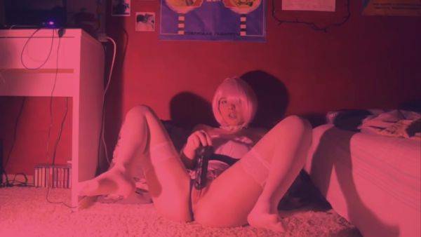 Cat Girl Ram Rides On A Big Didlo And S - Spooky Boogie - hclips.com on v0d.com