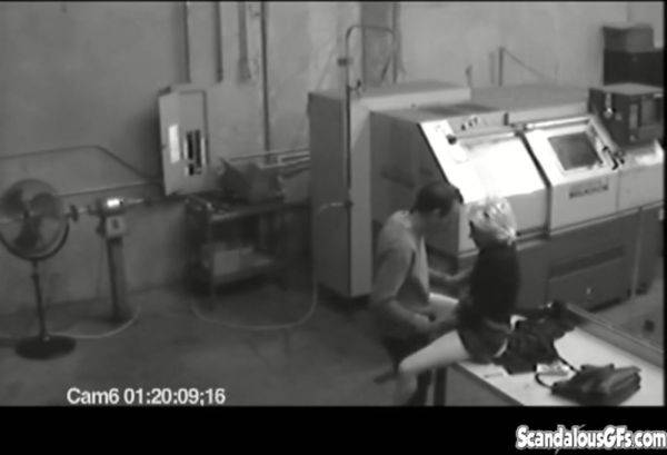 Co workers masturbating in horny office warehouse - hotmovs.com on v0d.com