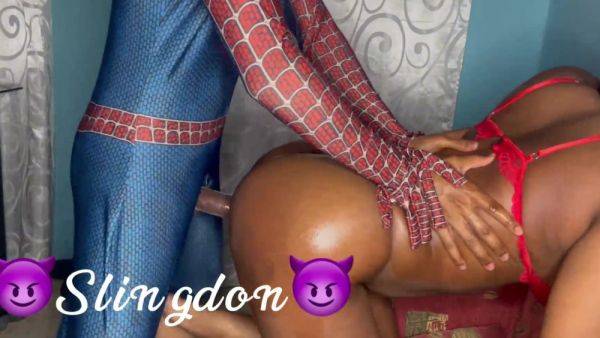 Spiderman Saves the Day and Gets Some Action - anysex.com on v0d.com
