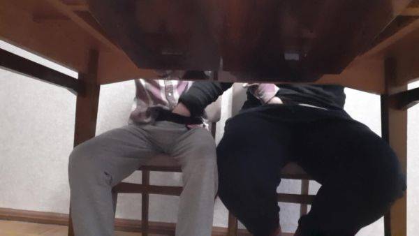 Candy S - We Masturbate Each Other Under The Table During English Class At The University - Lesbian - hclips.com - Britain on v0d.com