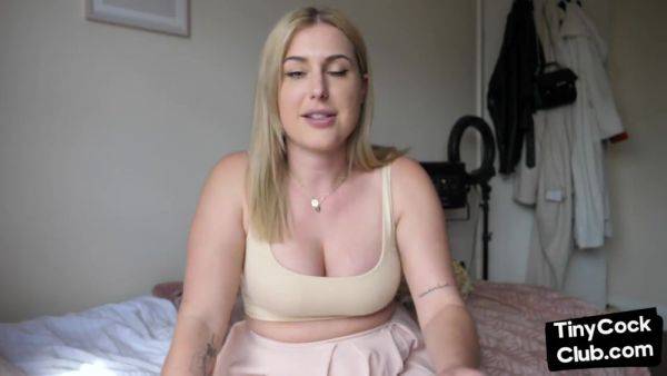 Solo SPH busty femdom babe talks dirty about losers - hotmovs.com - Britain on v0d.com