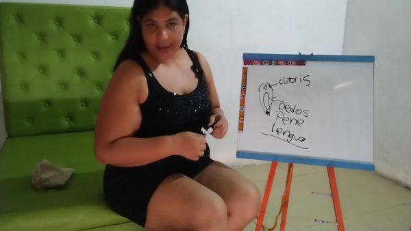 Sexy Chubby Latina Talking Dirty Joi My First Video: I Give Instructions To Men On How To Masturbate Women And How To Squirt - desi-porntube.com on v0d.com
