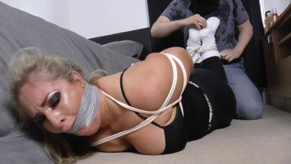 Kellie tied up and gagged - upornia.com - Britain on v0d.com
