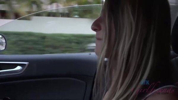 Tara Ashley - You Take Tara To A Waterfall, And Fuck. She Squirts All Over - videomanysex.com on v0d.com