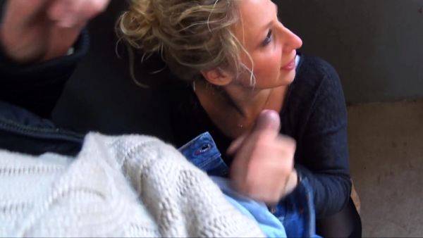 Amateur Blonde Blowjob CIM - drtuber.com on v0d.com