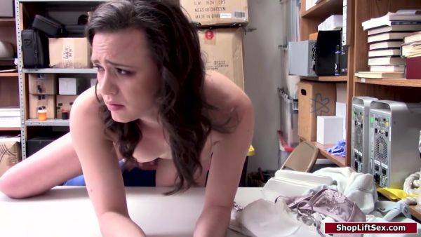 Female Thief Assfucked By Store Officer - hotmovs.com on v0d.com