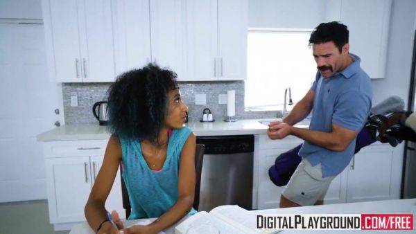 Riley King and Charles Dera engage in hot milk action while playing digital playground - sexu.com on v0d.com