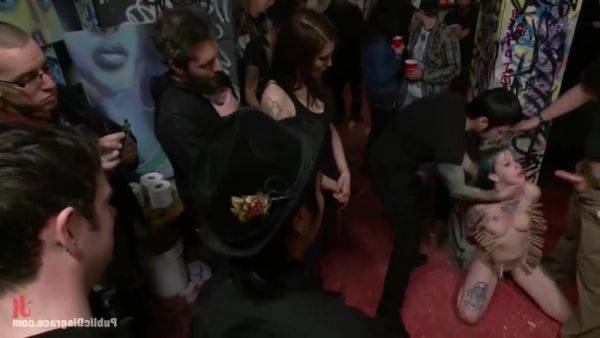 Krysta Kaos In Nasty Tattoo Whore Bdsm Public Gangbang - hotmovs.com on v0d.com