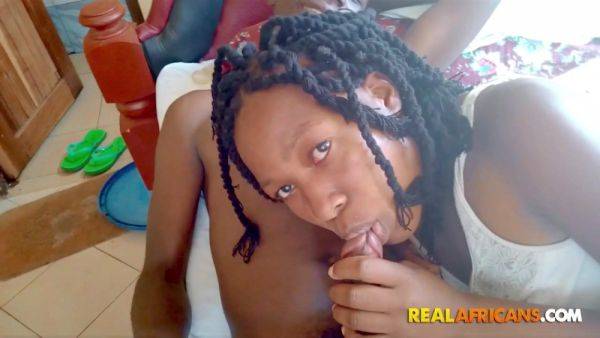 Ebony Girl From Africa Fucked Hard By Ex Boyfriend and CUM COVERED - Big tits - xtits.com on v0d.com