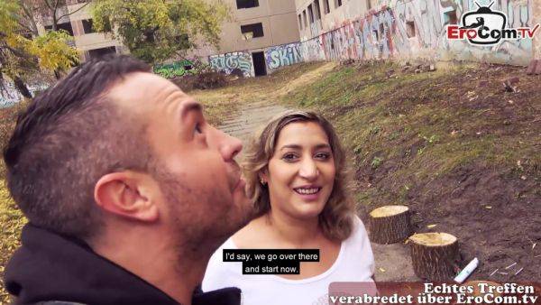 German turkish teen picked up for public fuck date - txxx.com on v0d.com