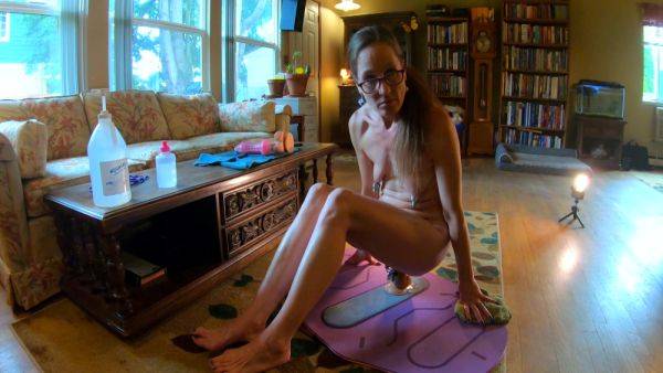 Longpussy Stuffing My Slutty Ass With Some New Toys. Part I - hclips.com on v0d.com