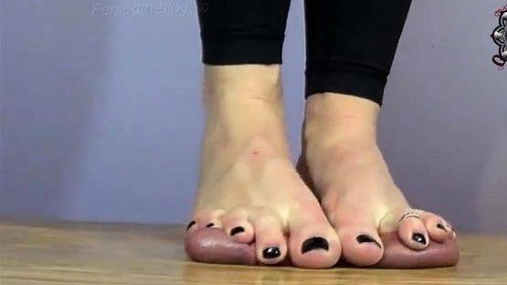 Anikas Cock and Ball Trample - Under My Stiletto's! - Anika - drtuber.com on v0d.com