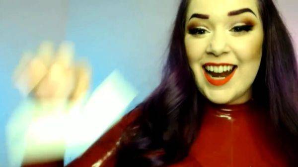 Latex slut solo anal masturbation - drtuber.com on v0d.com