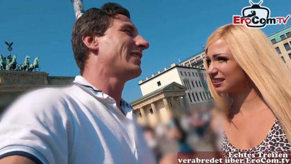 German blonde teen model try public Real blind date in berlin - txxx.com on v0d.com