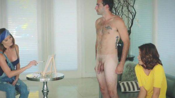 Skinny teen has threesome with stepmom - txxx.com on v0d.com