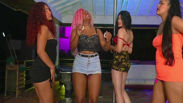 Latina Group Of Girls Fingering Her Ass And Pussy At The Same Time - upornia.com on v0d.com