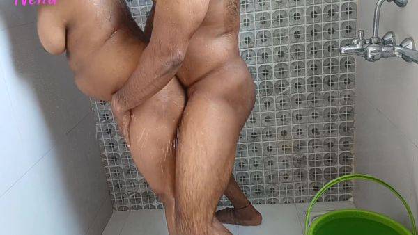Indian Couple In Bathroom Early - Morning Sex - hclips.com on v0d.com
