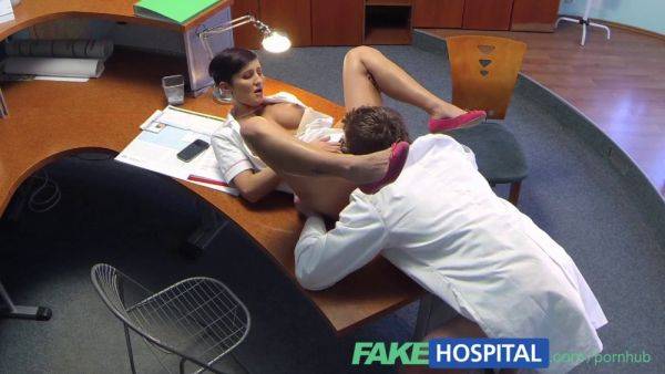 Gabrielle Gucci's tight pussy examined by kinky doctor in fakehospital POV - sexu.com on v0d.com