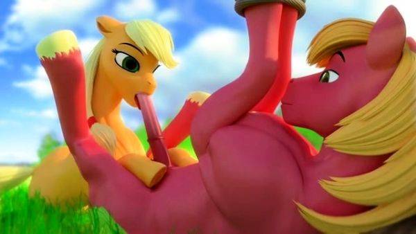 Applejack Blowjob [Clopician] - drtuber.com on v0d.com