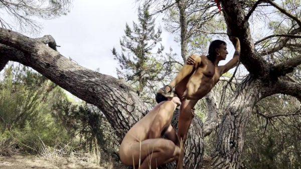 I Was Caught Fucking With My Friend In The Woods! - hclips.com on v0d.com
