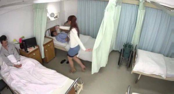 Japanese Cheating Wife Sucks Hubby In Hospital - upornia.com - Japan on v0d.com