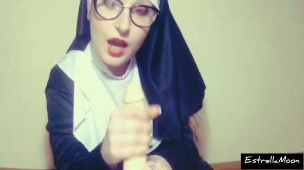 Nun Gives You A Handjob - hclips.com on v0d.com
