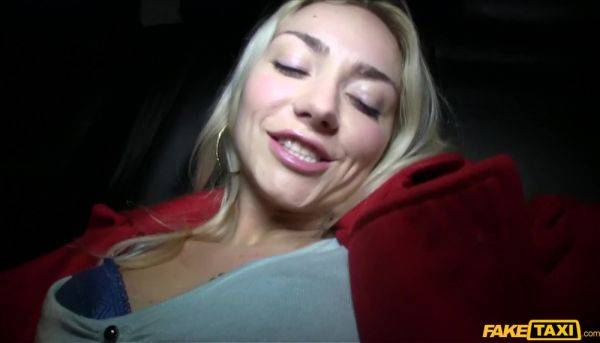 Taxi Cab Sex: Blonde Hottie Asks Cabbie's For His Hot Cum Creampie Cumshot - xhand.com - Czech Republic on v0d.com