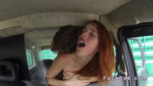 Petite Redhead Bangs Cab Driver Pov - videomanysex.com on v0d.com