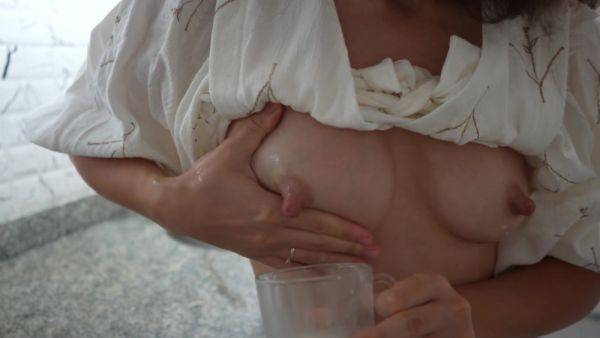 Do You Wanna Sucking My Lactating Tits? - hclips.com on v0d.com