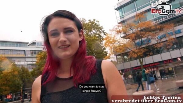 German Redhead Slut meet and fuck dating on Public Street - txxx.com - Germany on v0d.com