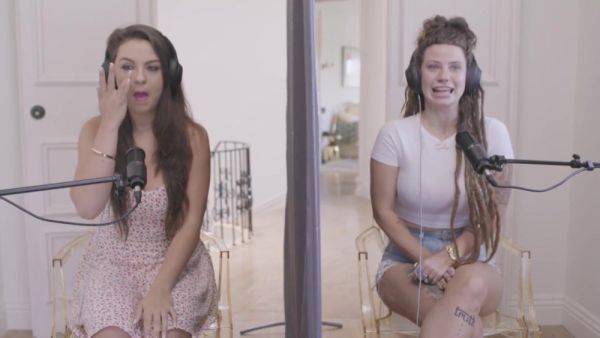 Lesbian Blind Date Episode 19: kinky tattooed brunettes Incida Flower & Nicole Sage - Indica flower - xtits.com on v0d.com