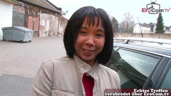 German asian teen next door pick up on street for female orgasm casting - txxx.com - Germany - Thailand on v0d.com