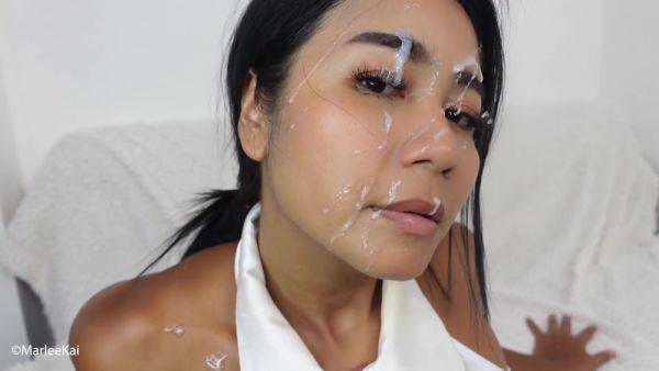 Asian Schoolgirl Fucked By White Cock And Covered In Cum - hclips.com on v0d.com