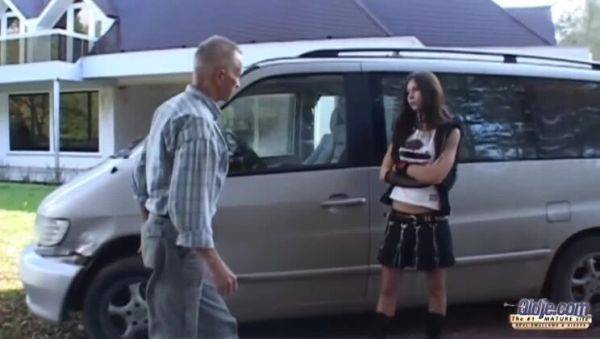 Goldie's Outdoor Cumshot Adventure with Doug - xxxfiles.com on v0d.com