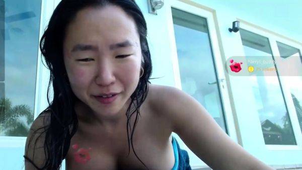 Amateur Asian Webcam Strip Masturbation - drtuber.com on v0d.com