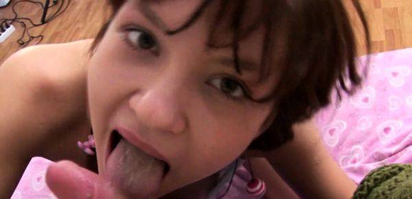 Playful brunette Nastya D. cannot get enough - drtuber.com on v0d.com