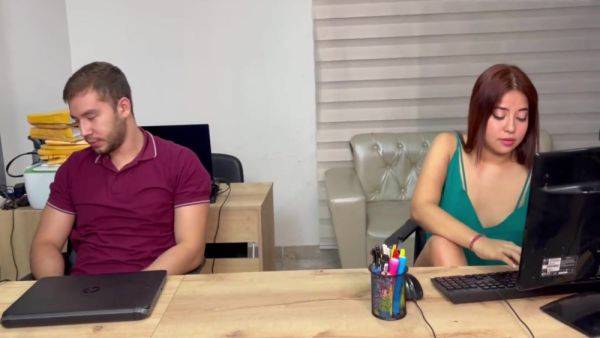 My Hot Secretary Likes To Be Dominated After Work - hclips.com on v0d.com
