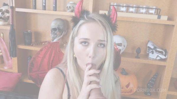 FIRST ANAL-OWEEN Lisa Wild Love first anal ever! Angel turns to horny demon...! - PissVids - hotmovs.com - Belgium on v0d.com