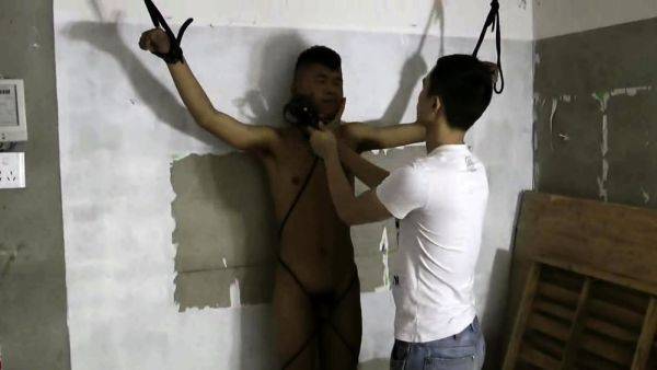 DarkSkin Chinese Boy BDSM - drtuber.com - China on v0d.com