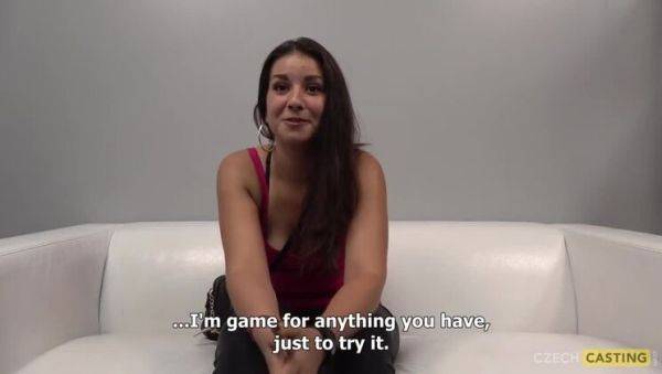 Denisa: The Gorgeous Brunette with Small Tits - veryfreeporn.com - Czech Republic on v0d.com