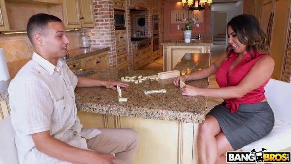 Julianna Vega Teaches Him a Game, Ends in Steamy Sex - porntry.com on v0d.com